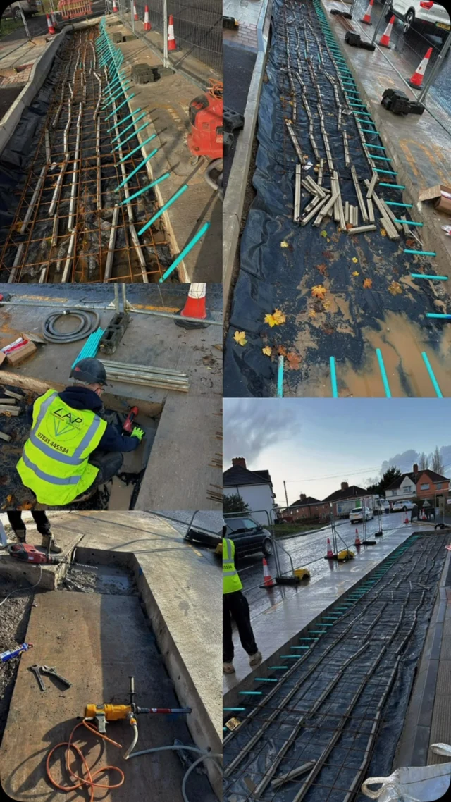 Dowel drilling and resin installation by LAP Diamond Drilling